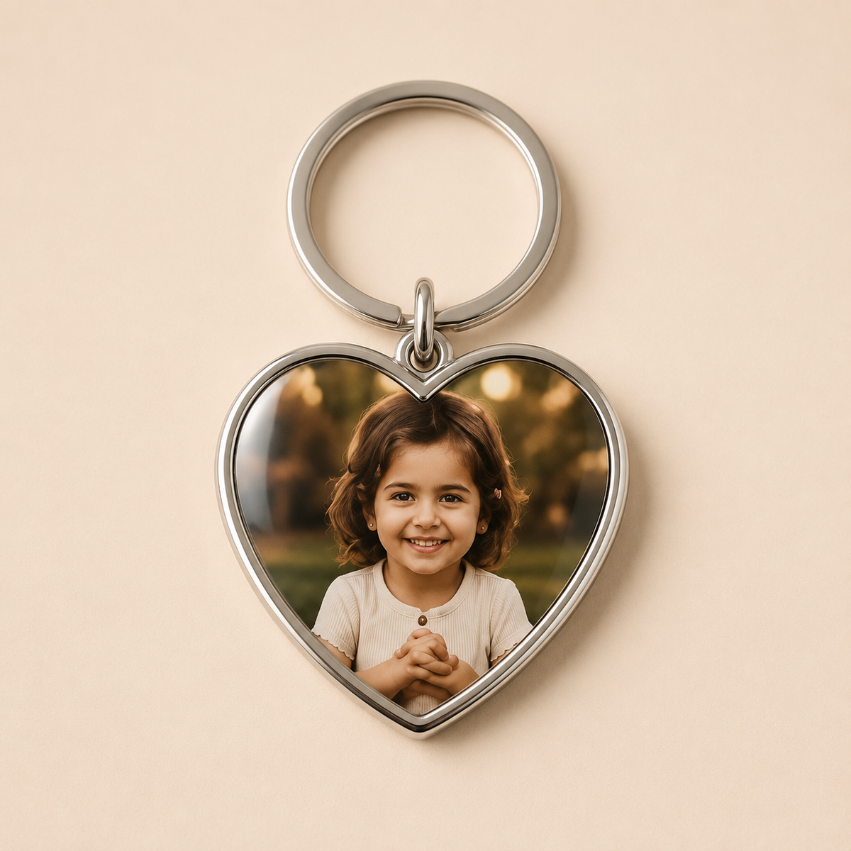 Personalised Photo Keyring