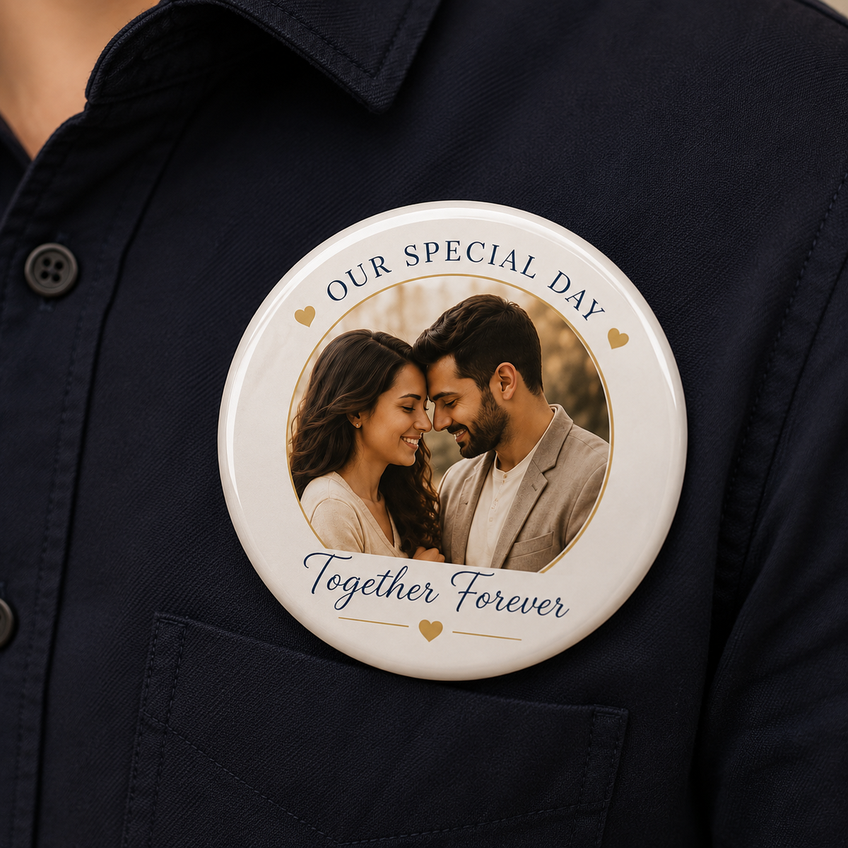 Personalised Photo Badge