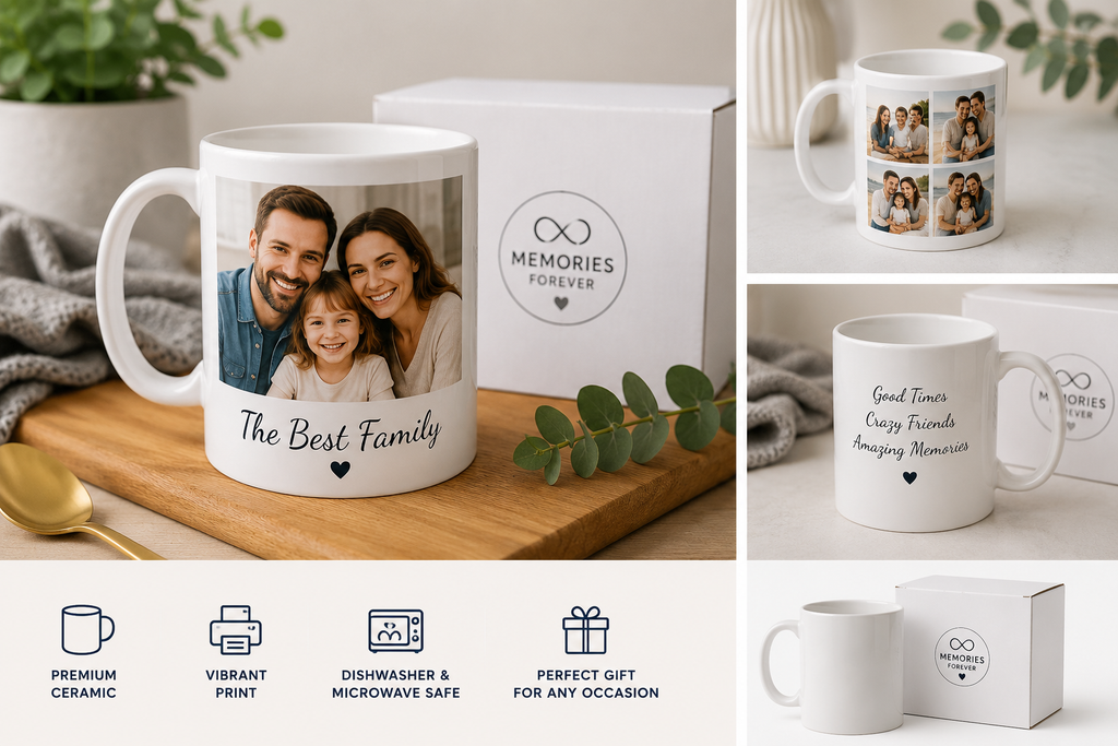 Personalised Classic Photo Mug – 11oz